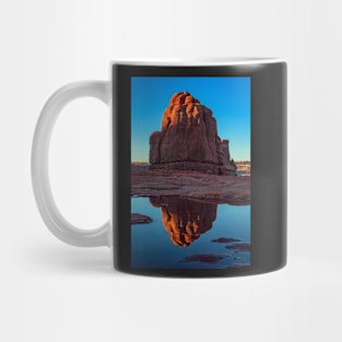 Reflected Rock Formation in Arches National Park Mug